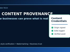 AI content provenance and Content Credentials for business authenticity