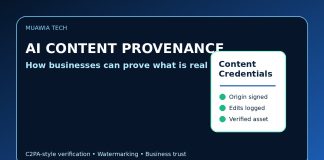 AI content provenance and Content Credentials for business authenticity