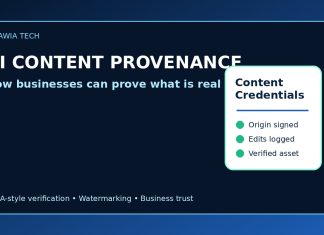 AI content provenance and Content Credentials for business authenticity