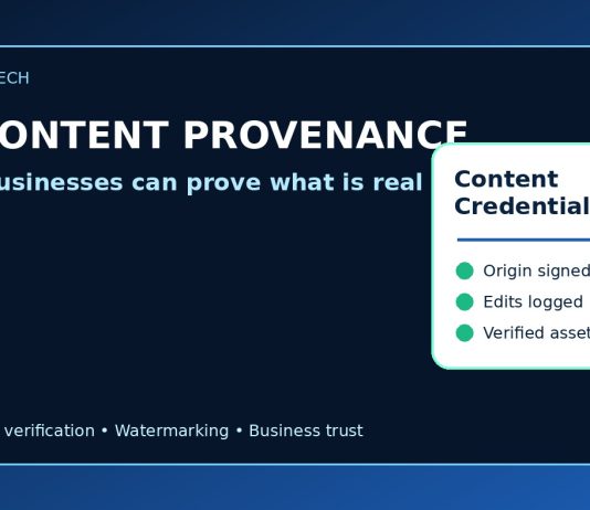AI content provenance and Content Credentials for business authenticity