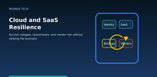 Cloud and SaaS resilience with identity backups SaaS vendors and recovery controls