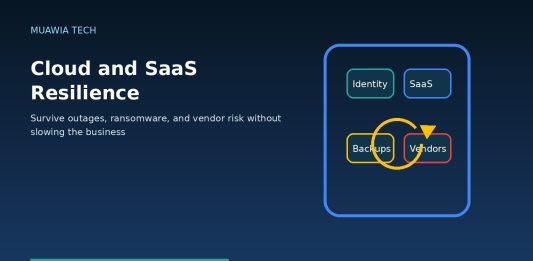 Cloud and SaaS resilience with identity backups SaaS vendors and recovery controls