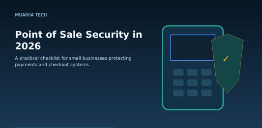 Point of sale security in 2026 with POS terminal and shield