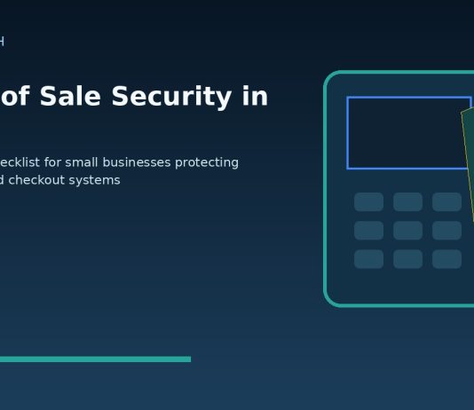 Point of Sale Security in 2026: A Practical Checklist for Small Businesses Point of sale security in 2026 with POS terminal and shield