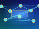 Quantum-safe security illustration with encrypted data nodes and future-proof protection layers