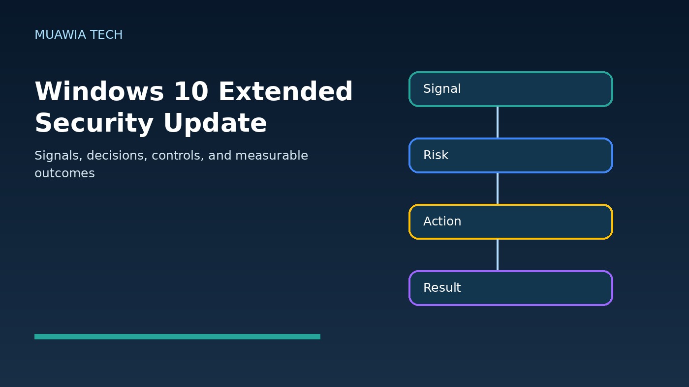 windows 10 extended security update workflow diagram