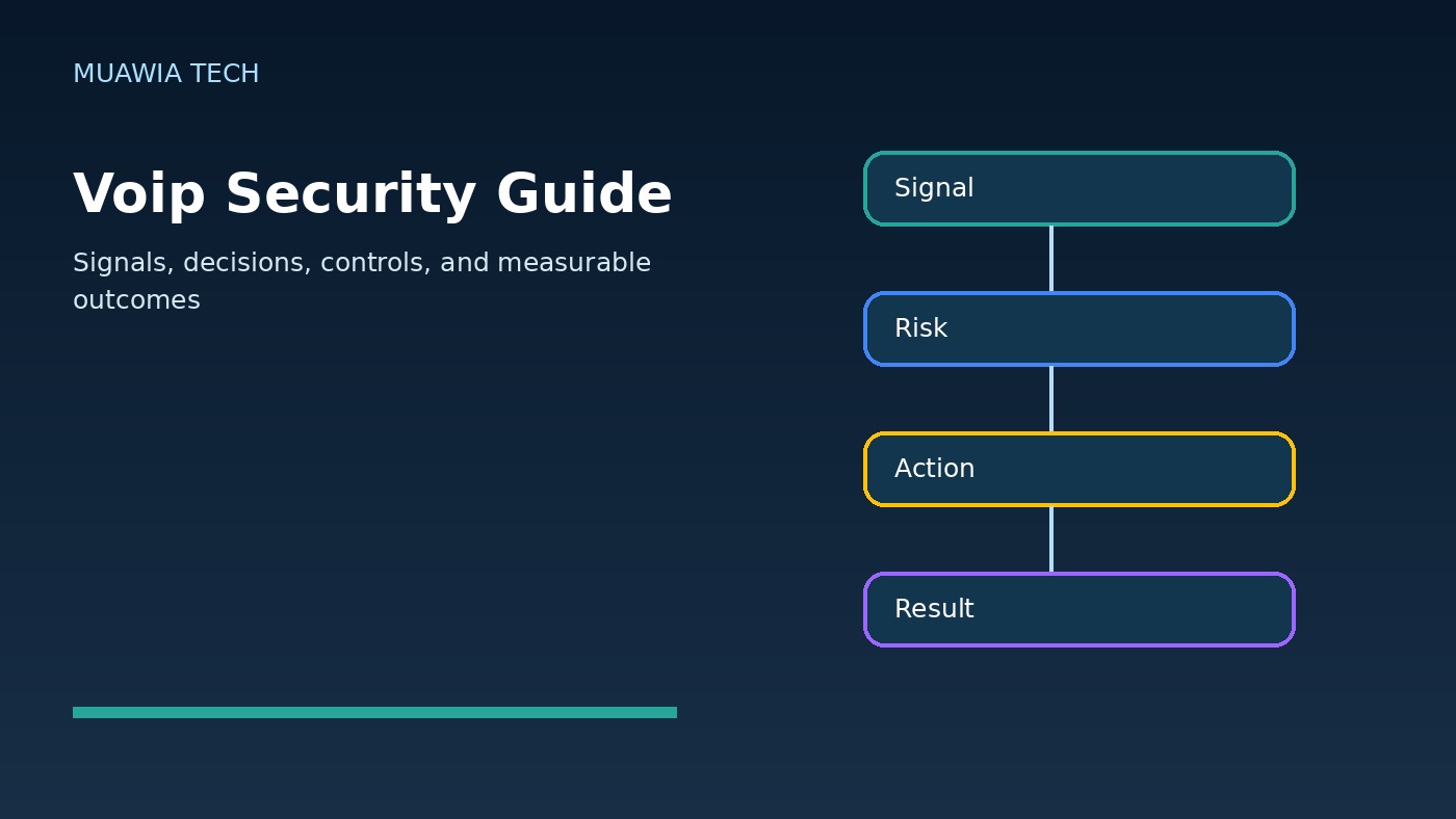 voip security guide workflow diagram