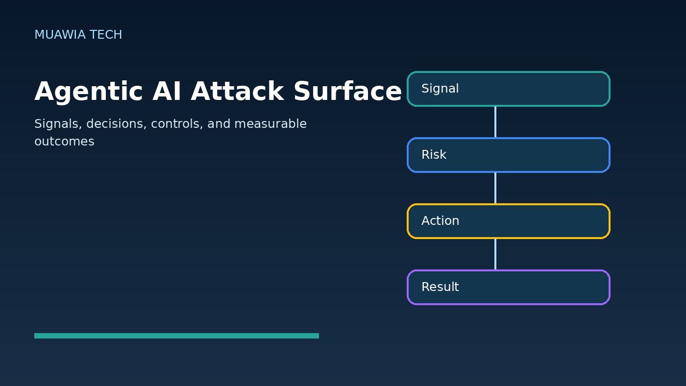 agentic AI attack surface workflow diagram