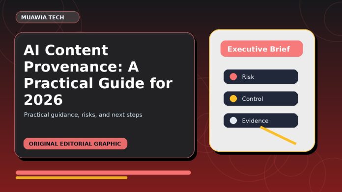 AI Content Provenance: A Practical Guide for 2026 featured editorial image