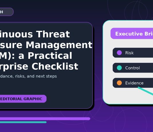 Continuous Threat Exposure Management (CTEM): a Practical Enterprise Checklist for Cloud and AI Systems featured editorial image