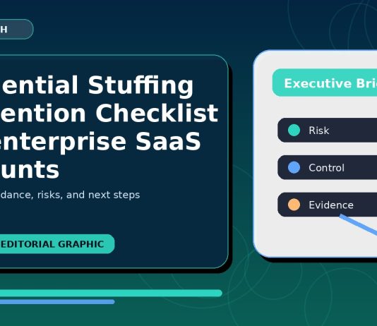 Credential Stuffing Prevention Checklist for enterprise SaaS accounts featured editorial image