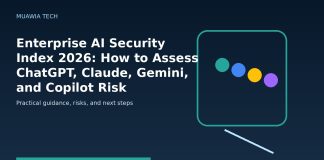 Enterprise AI Security Index 2026: How to Assess ChatGPT, Claude, Gemini, and Copilot Risk featured editorial image
