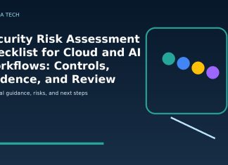 Security Risk Assessment Checklist for Cloud and AI Workflows: Controls, Evidence, and Review Cadence featured editorial image