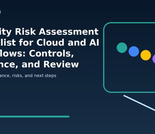 Security Risk Assessment Checklist for Cloud and AI Workflows: Controls, Evidence, and Review Cadence featured editorial image