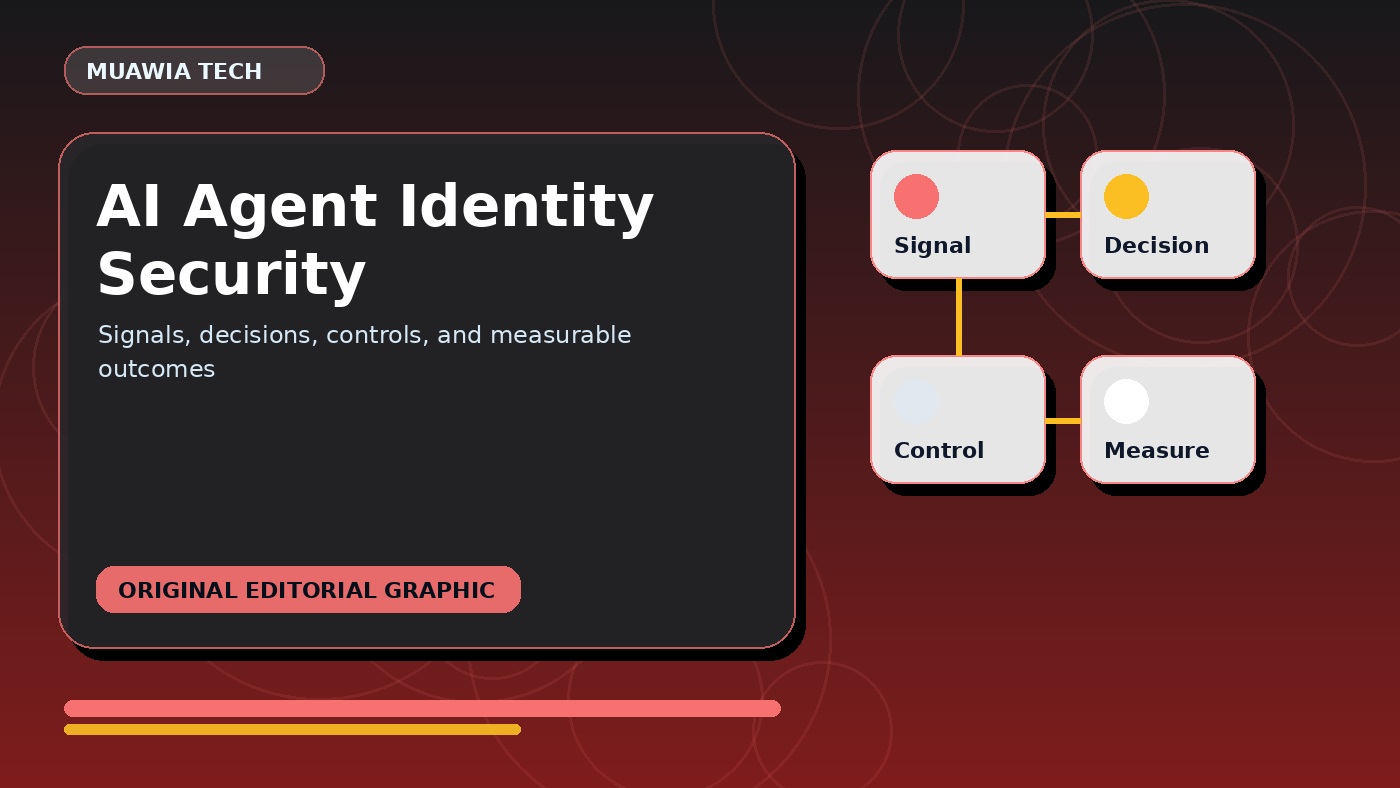 AI agent identity security workflow diagram