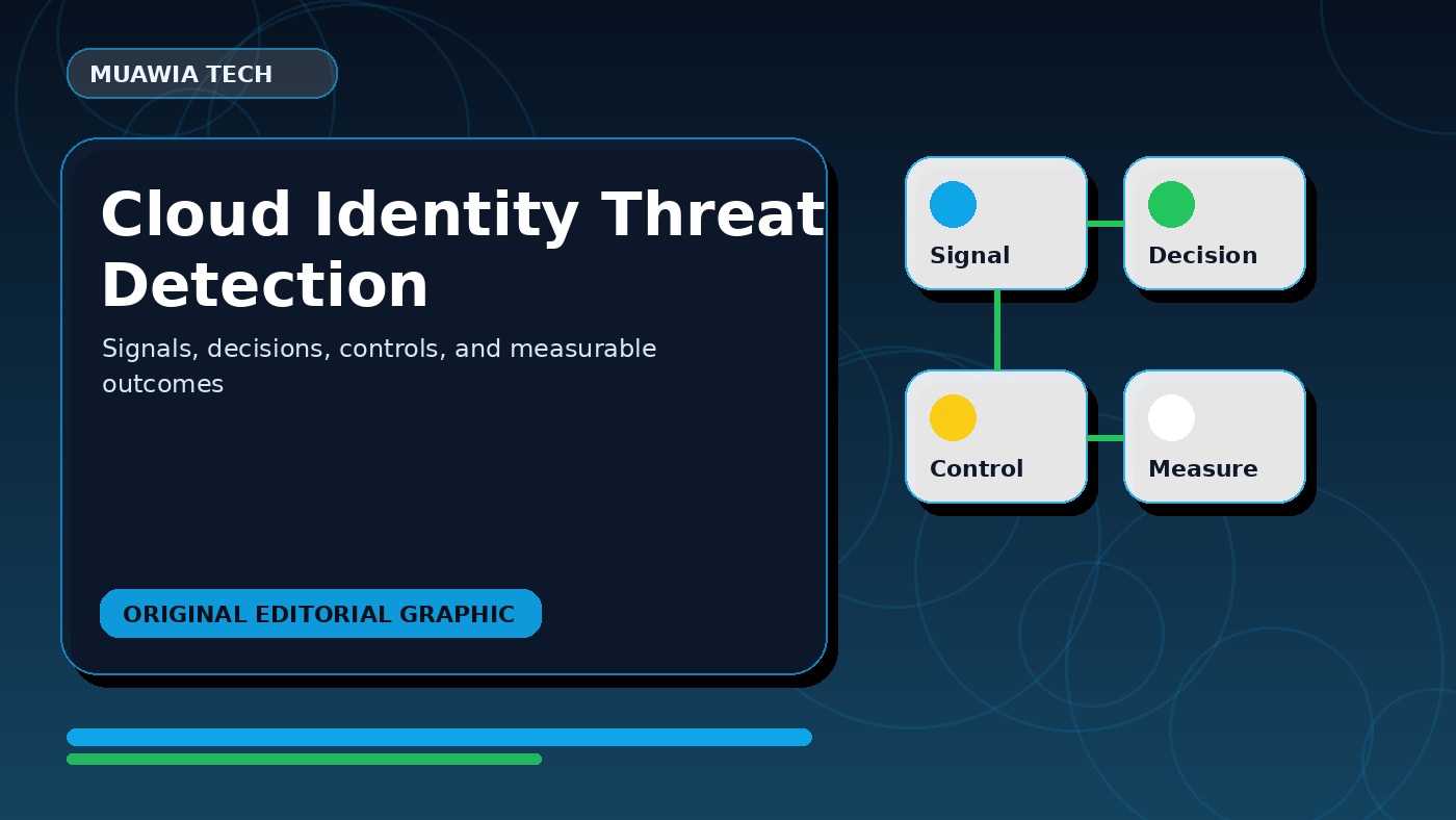 cloud identity threat detection workflow diagram