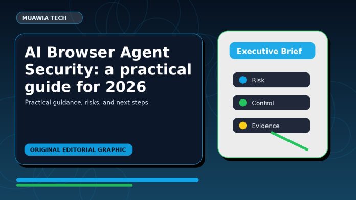 AI Browser Agent Security: a practical guide for 2026 AI Browser Agent Security: A Practical Guide for 2026 featured editorial image