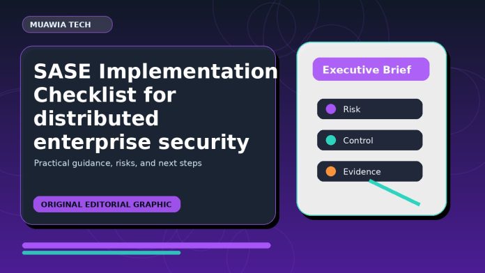 SASE Implementation Checklist for distributed enterprise security SASE Implementation Checklist for Distributed Enterprise Security featured editorial image