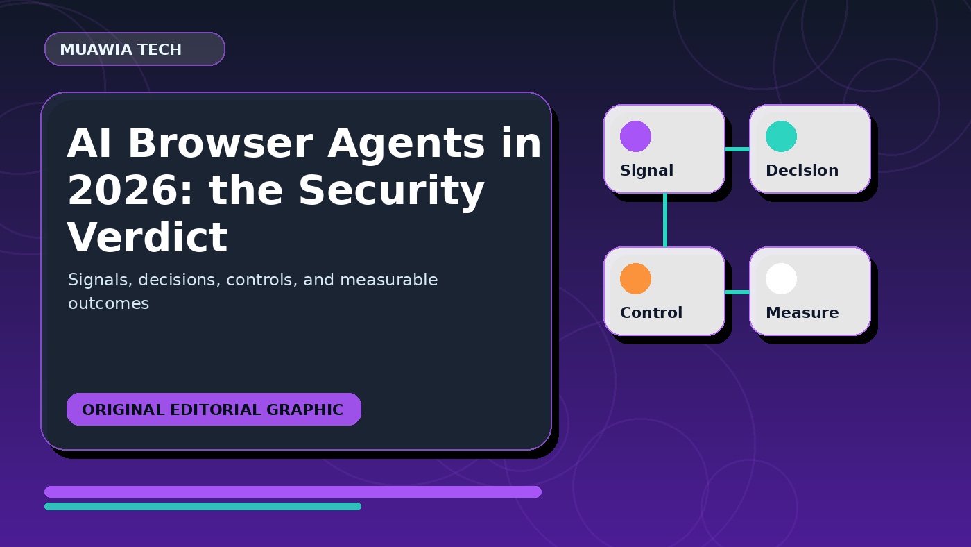 AI Browser Agents in 2026: The Security Verdict workflow diagram