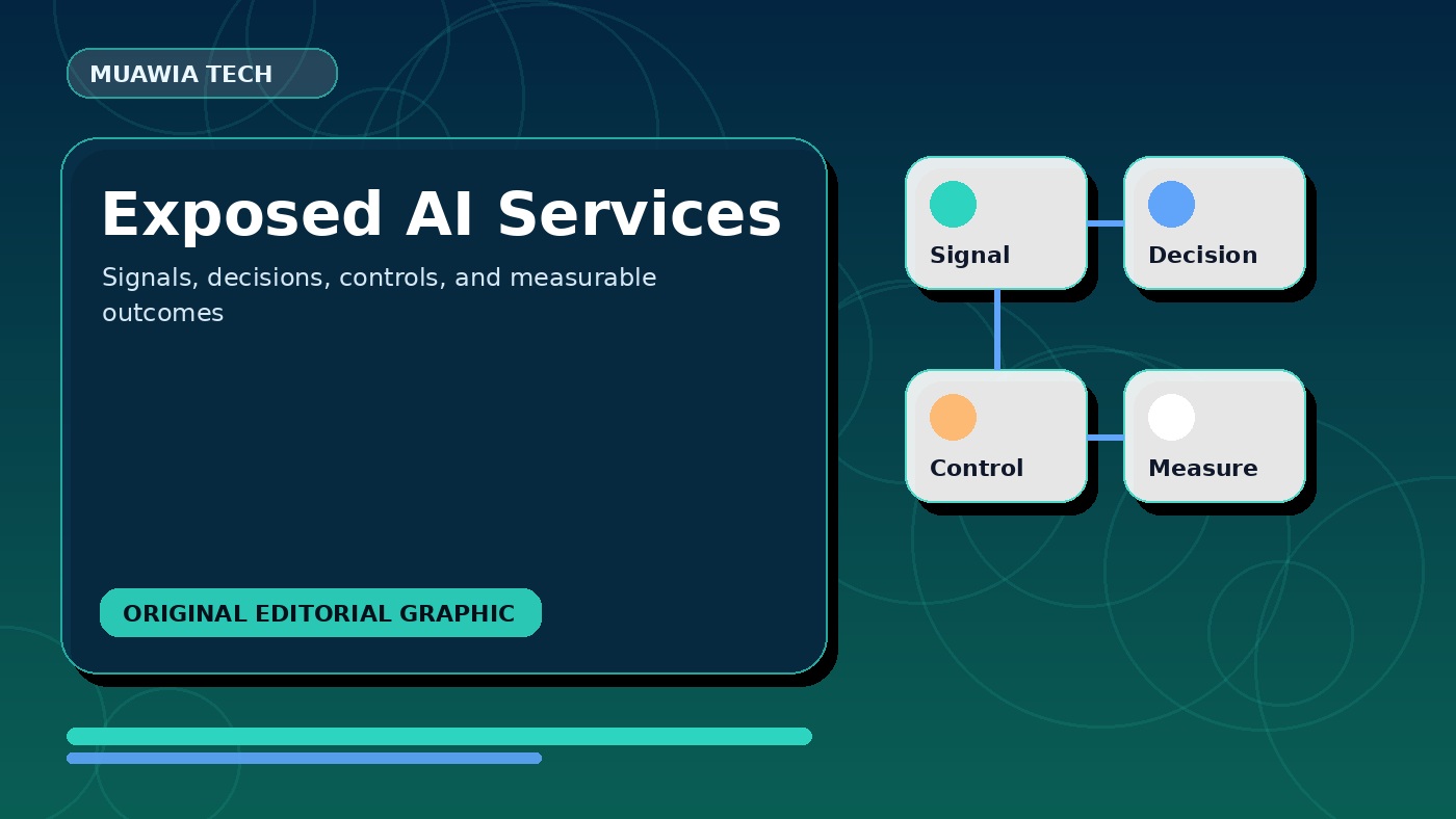 exposed AI services workflow diagram