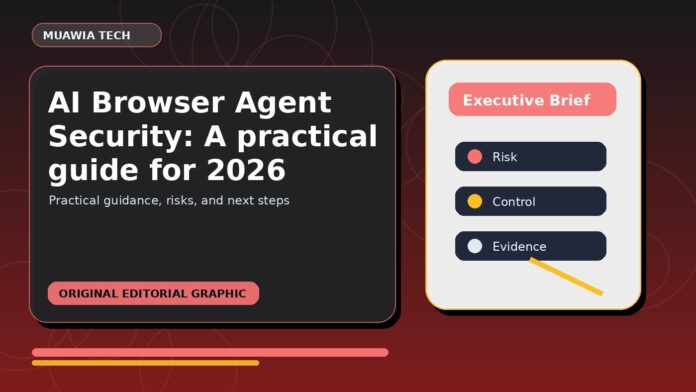 AI Browser Agent Security: A practical guide for 2026 AI Browser Agent Security: A Practical Guide for 2026 featured editorial image