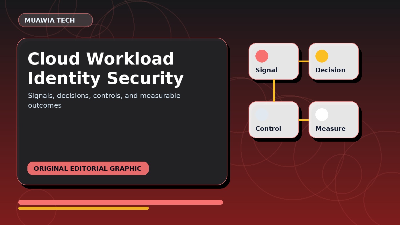cloud workload identity security workflow diagram