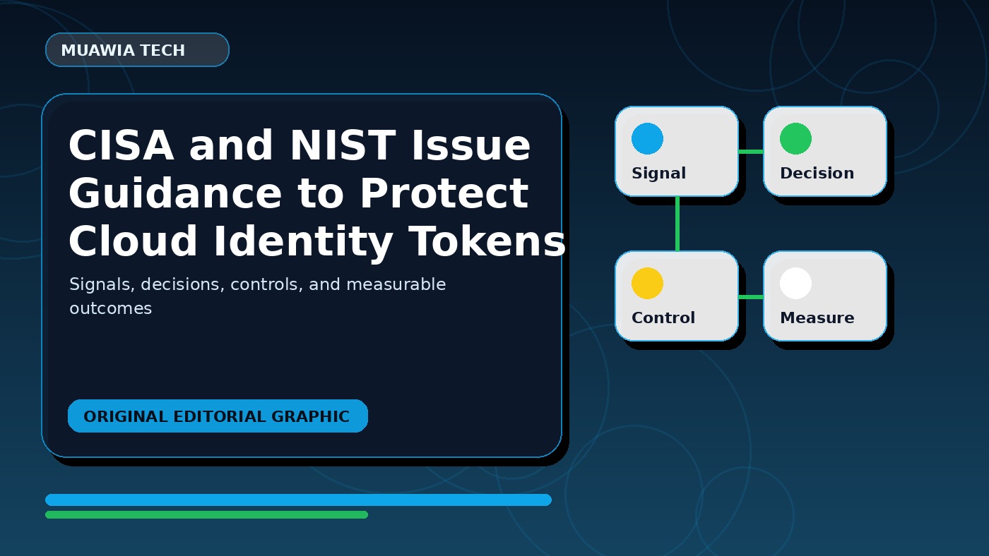 CISA and NIST Issue Guidance to Protect Cloud Identity Tokens workflow diagram