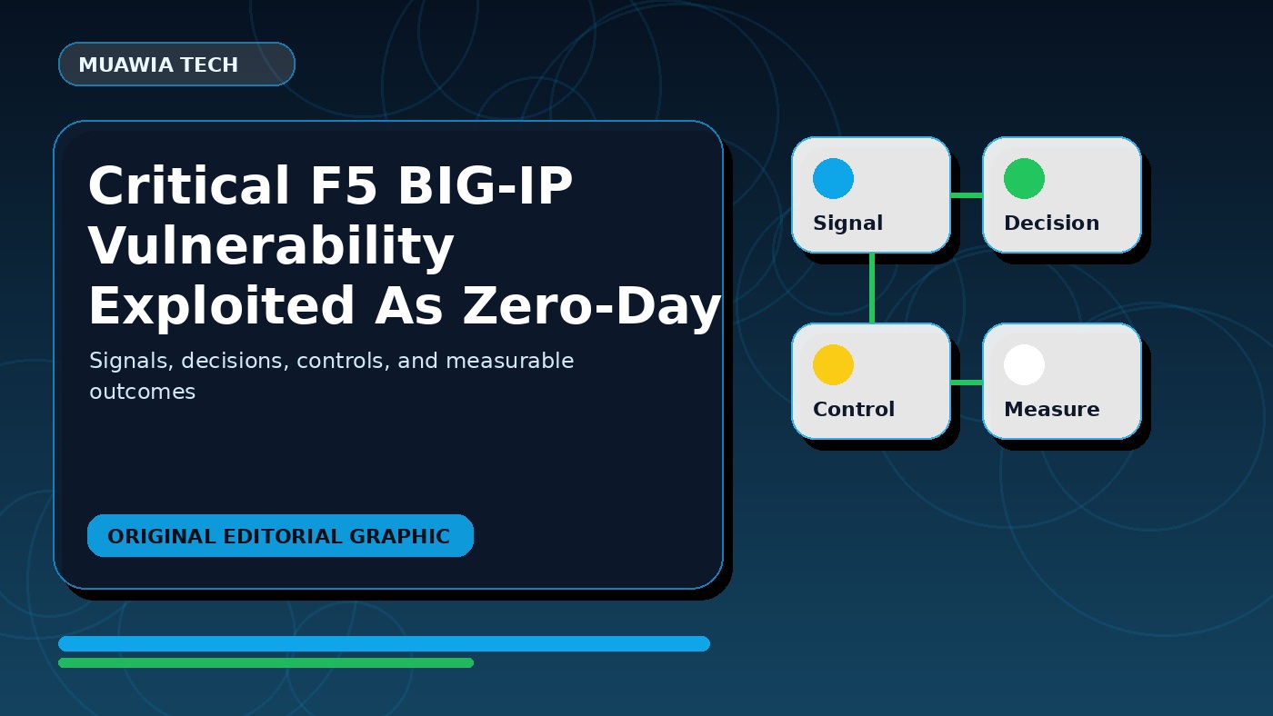 Critical F5 BIG-IP Vulnerability Exploited as Zero-Day workflow diagram