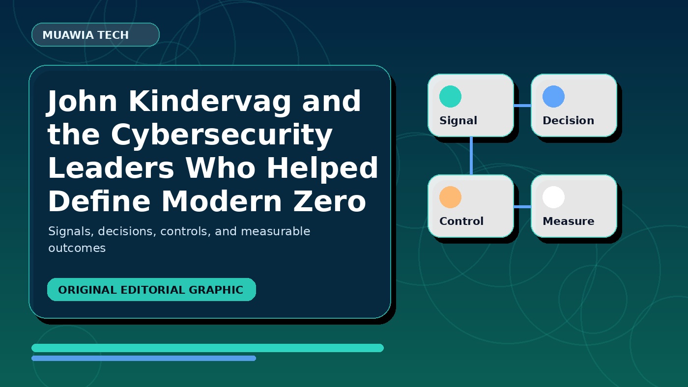 John Kindervag and the Cybersecurity Leaders Who Helped Define Modern Zero Trust Release New Book for the AI Era workflow diagram